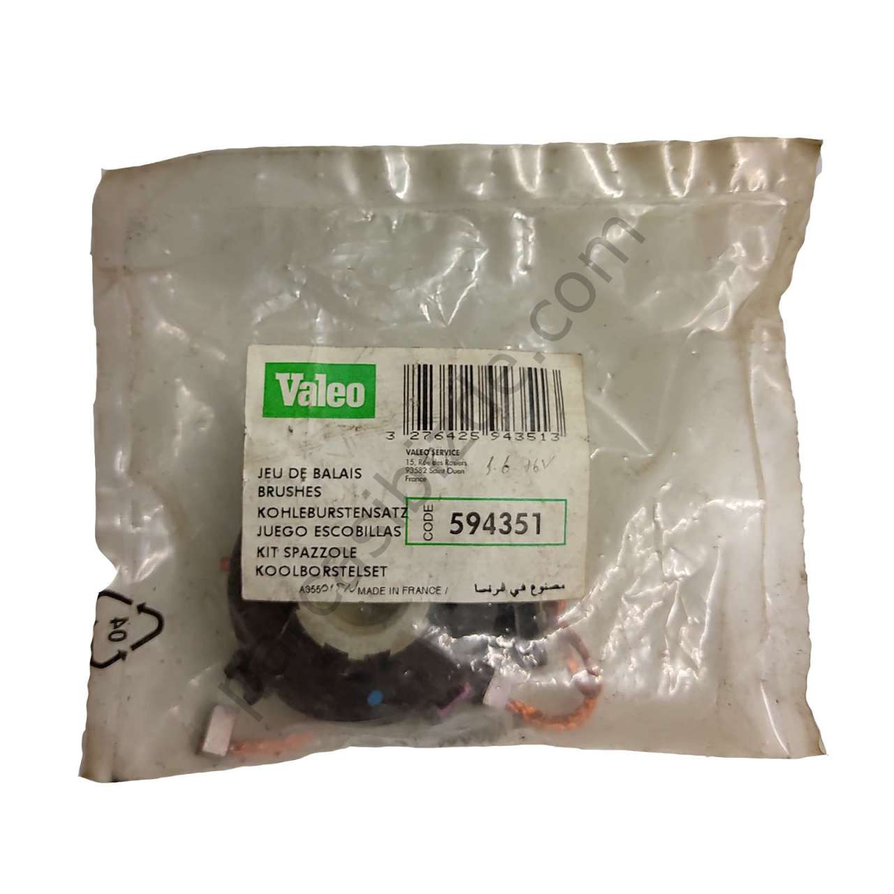 Renault Marş Kömür Yuvası - Valeo - 594351