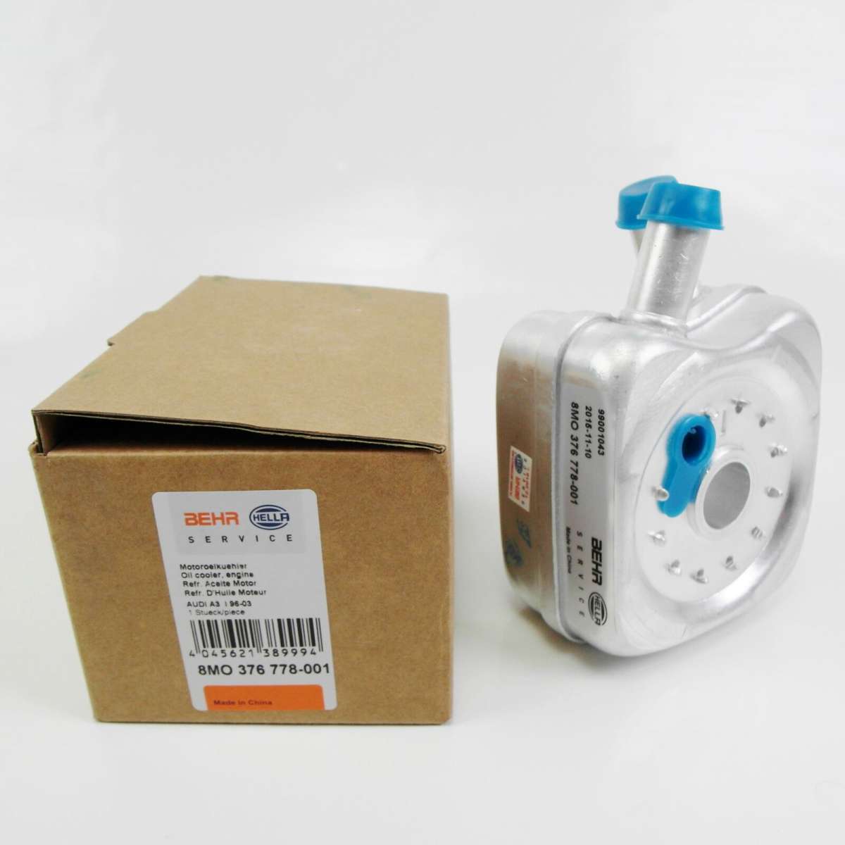 Volkswagen Golf 4 Radyatör Yağ Soğutucu Soğutucu Behr 8MO376778-001 OEM 078117021A
