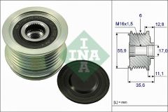 Audi A4 Şarj Dinamo Kasnağı Ina 535004110 OEM 06B903119D