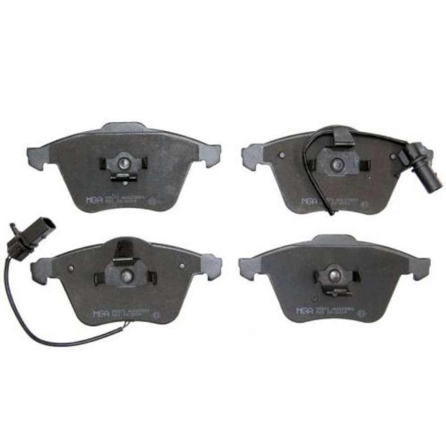 Audi A6 Kablolu Ön Fren Balatası 2005-2011 MGA MGA-55571 OEM 4F0698151D