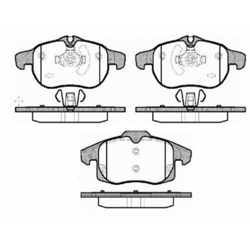Opel Vectra C Ön Fren Disk Balata WVA 23402 23403 18 16V 19 CDTI 20 16V 20 DTI 2004-2007 MGA MGA-55194 OEM 1605972