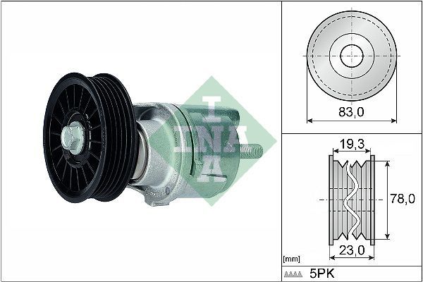 Audi A4 Gergi Mekanizması Ina 534018510 OEM 028903315M