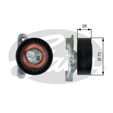 Volkswagen Polo Gergi Mekanizması GATES T39345 OEM 04C145299B