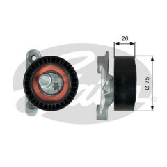 Volkswagen Polo Gergi Mekanizması GATES T39345 OEM 04C145299B