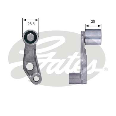 Volkswagen Polo IV Gergi Rulmanı Yardımcı GATES T42234 OEM 036109181B