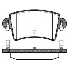 Renault Master Arka Fren Balatası WVA 23669 Master 2 MGA MGA-55144 OEM 440605839R