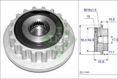 Volkswagen Transporter T5 Kaplin Ina 535011810 OEM 070903201E