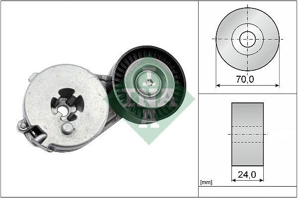 Audi A4 Gergi Mekanizması Ina 534033310 OEM 06H903133F