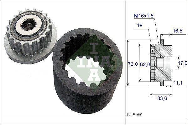 Volkswagen Transporter T5 Kaplin Seti Ina 535018610 OEM 070903327D