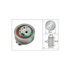 Volkswagen Golf 7 Gergi Rulmanı Ina 531089410 OEM 04L109243G