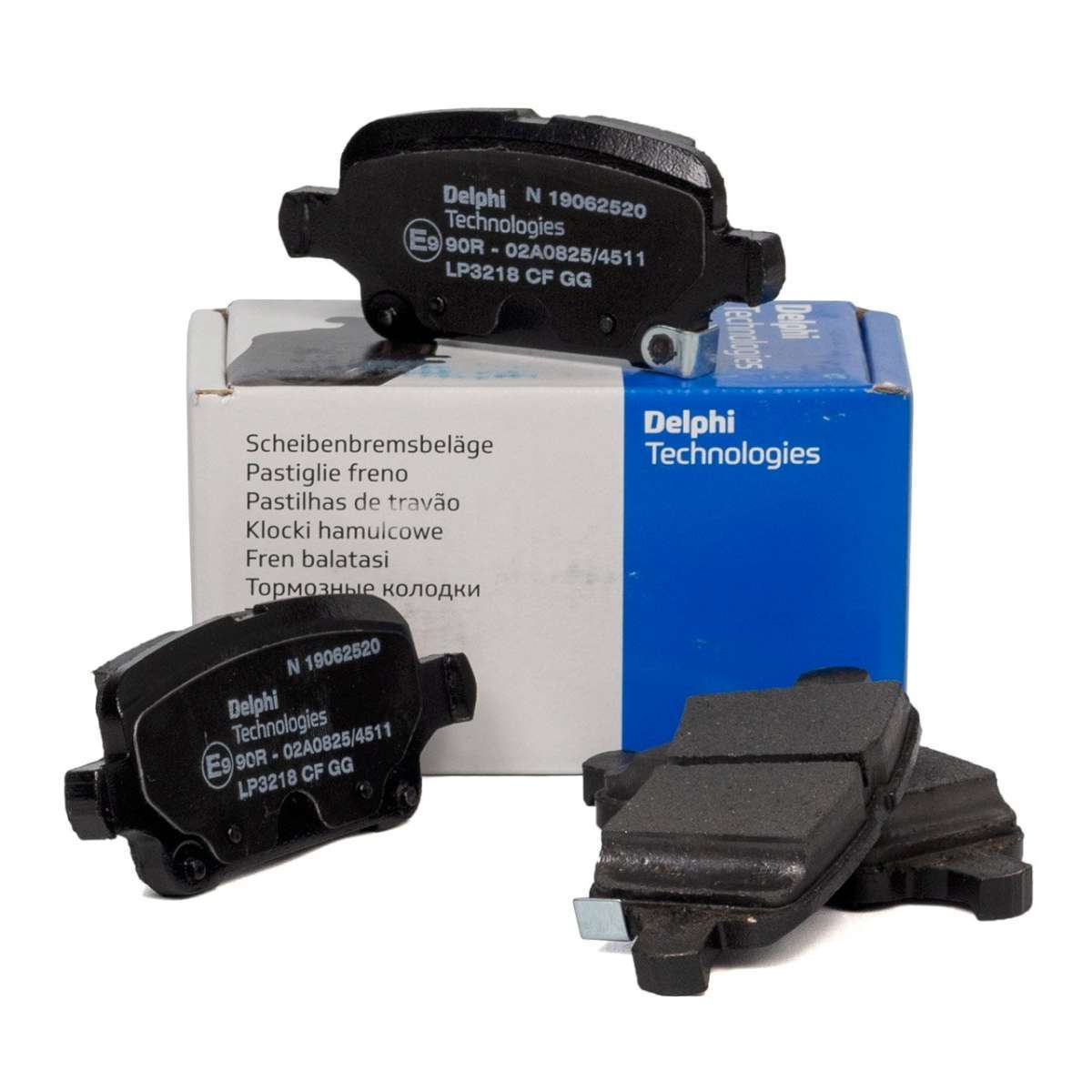 Opel Astra K Fren Balatası Arka DELPHI LP3218 OEM 39021615 - 1.0-1.2-1.4-1.5CRDI-1.6CDTI D16DTH