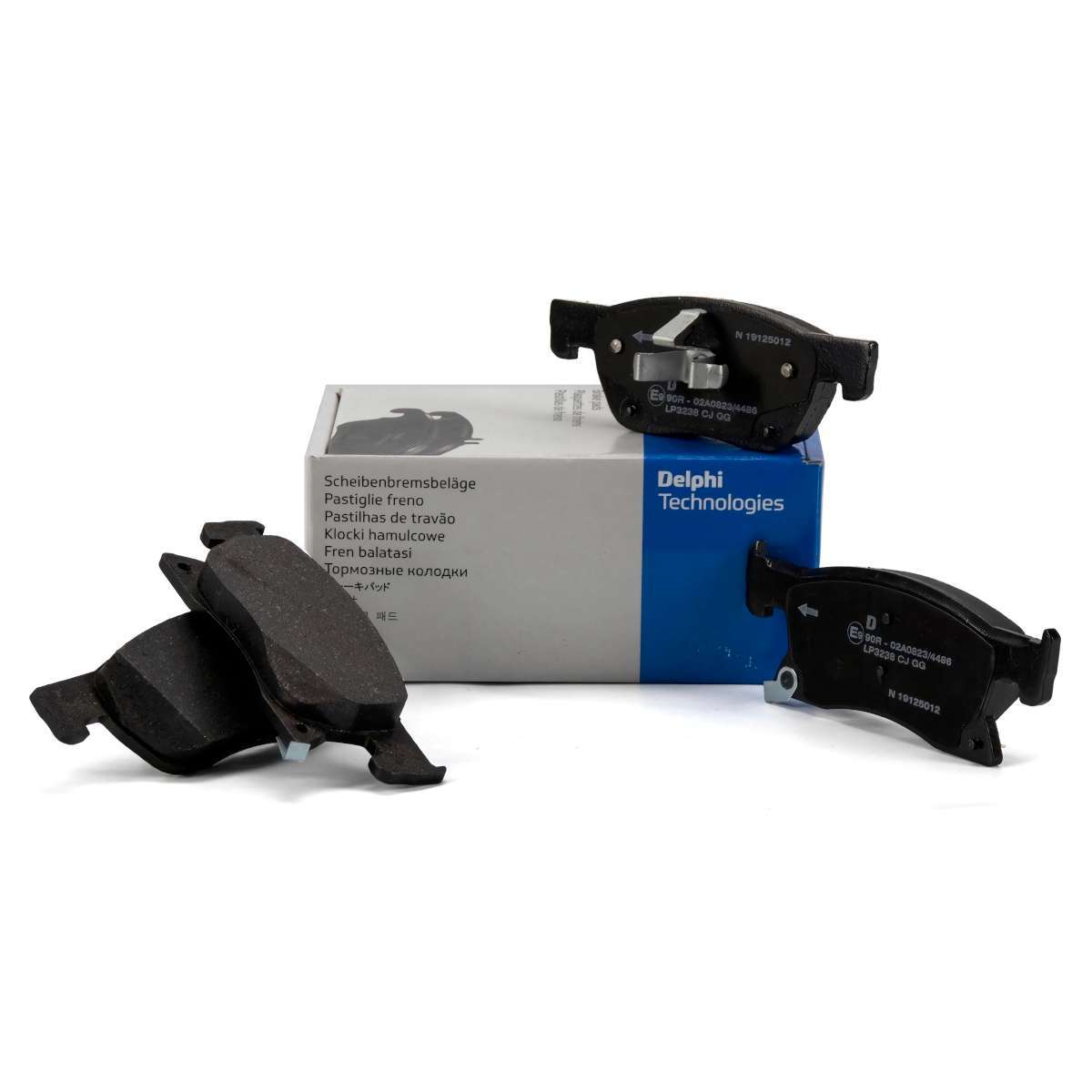 Opel Astra K Fren Balatası Ön (15 Inç) DELPHI LP3238 OEM 13478300 - 1.0-1.2-1.4-1.5CRDI-1.6CDTI D16DTH