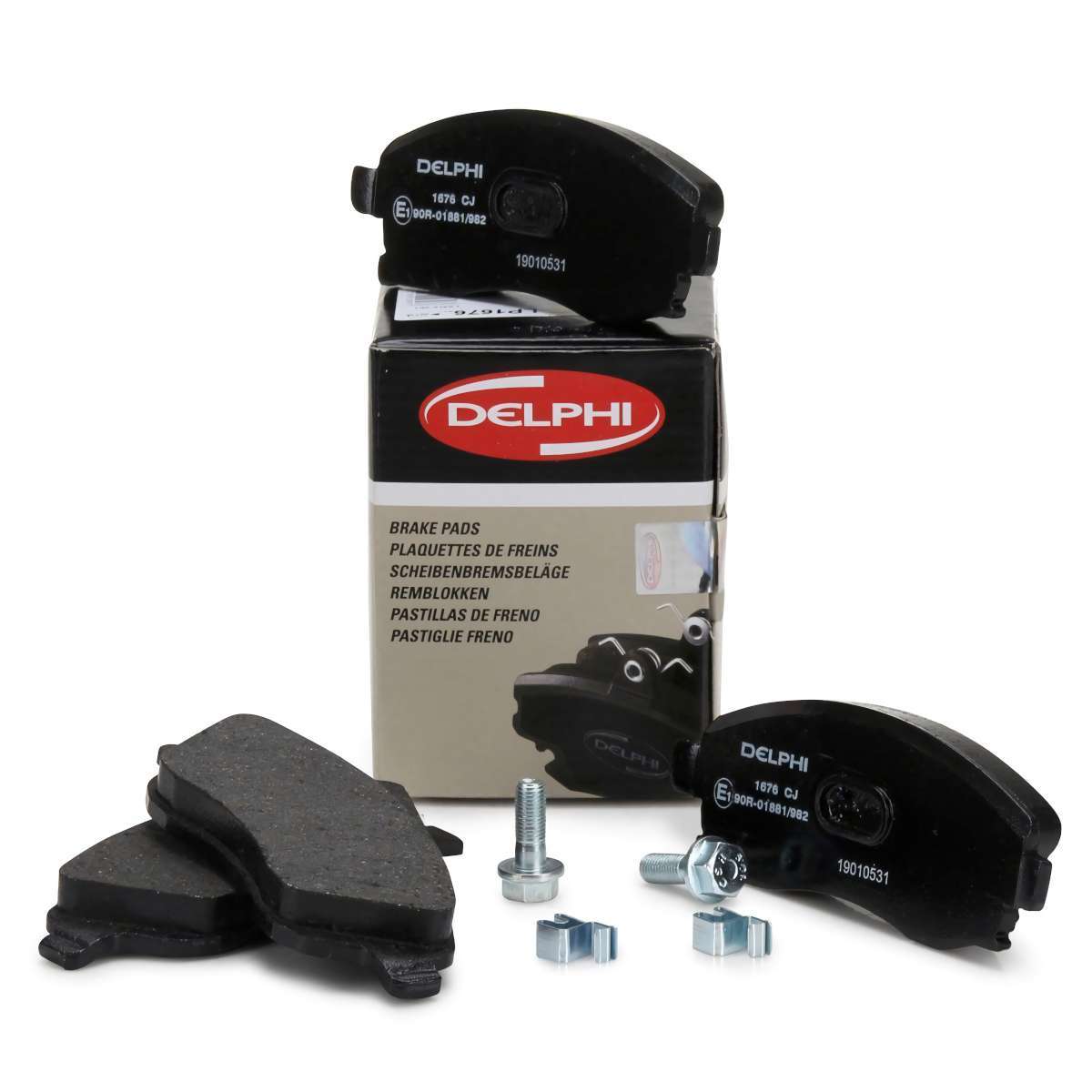 Opel Combo B Fren Balatası Ön DELPHI LP1676 OEM 1605081 - 1.0-1.2-1.3CDTI-1.4-1.7DTI