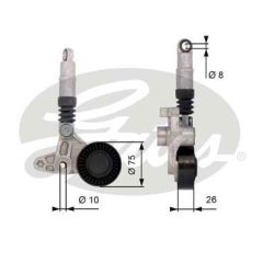 Audi A4 Gergi Mekanizması GATES T39099 OEM 059145201E