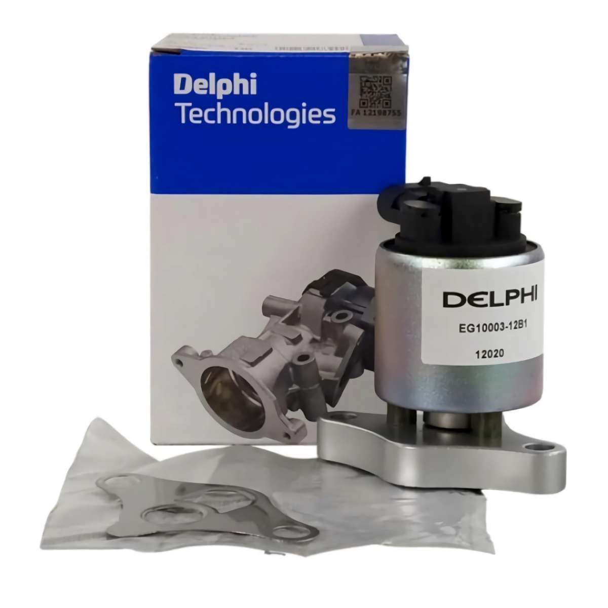 Opel Vectra C Egr Valfi DELPHI EG10003-12B1 OEM 851038 - 1.4-1.6-1.8 Z14XE-Z16SE-X18XE