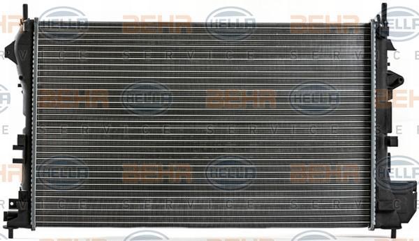 Opel Vectra C Radyatör Su Mec Behr 8MK376700-664 OEM 1300244