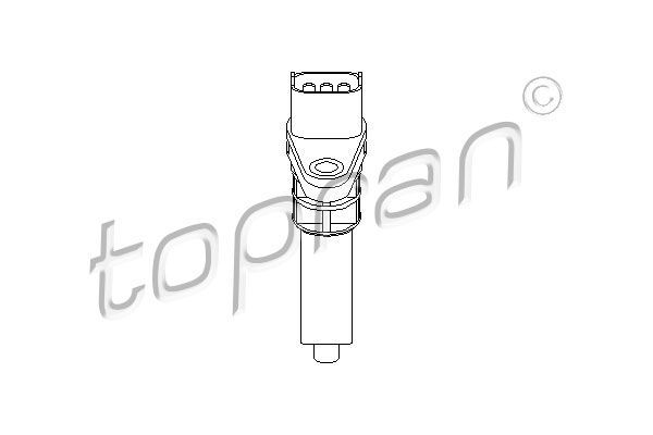 Opel Corsa B Sensör Kilometre Topran 207446755 OEM 1236304