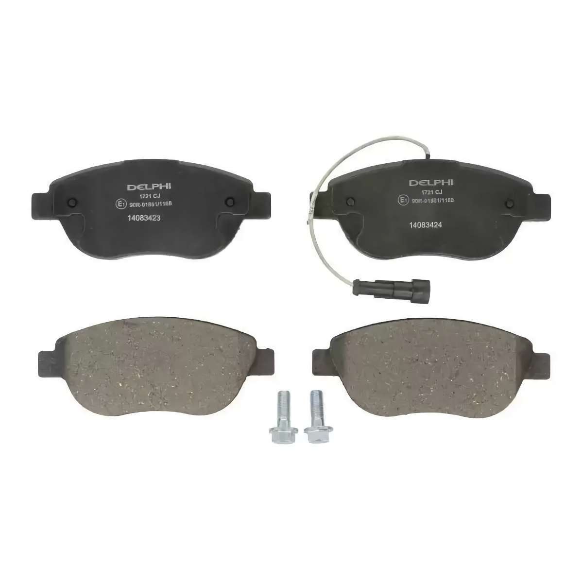 LP1721 Delphi Fişli Ön Fren Balatası Opel Corsa D OEM-77362092