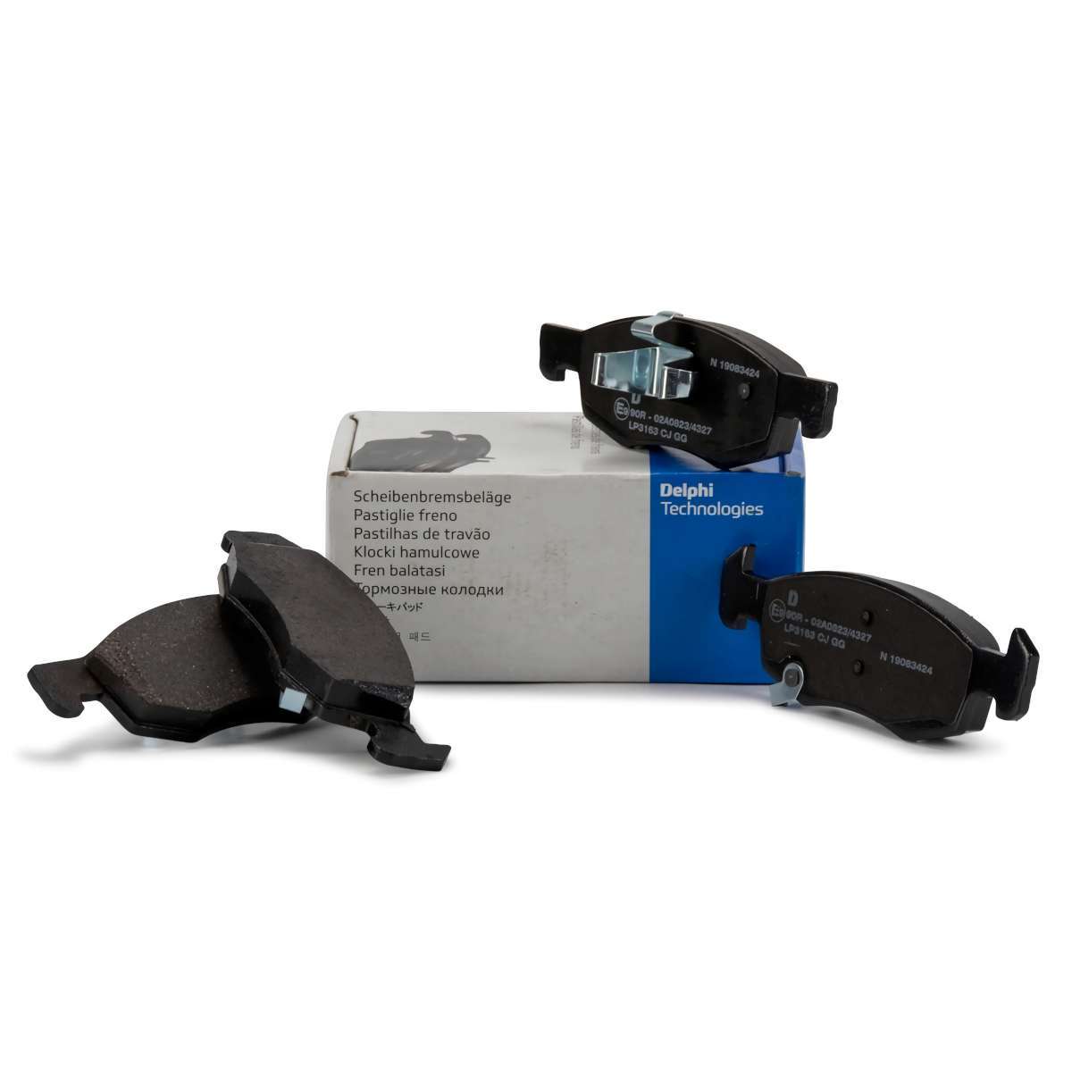 LP3163 Delphi 14 Jant Ön Fren Balatası Opel Corsa E 2015- OEM-1605280