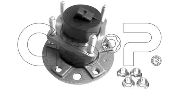 OPEL Combo C Aks Rulmanı Poryalı Arka 5 Bijon GSP - 9400052K - OEM 1604002 - GENEL Opel