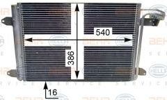 Volkswagen Caddy Radyatör Klima Brz Behr 8FC351301-044 OEM 1K0820411J
