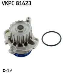 VOLKSWAGEN Bora Devirdaim SKF - VKPC81623 - OEM 038121011A - 1.9TDI-AGR VKPC 81623