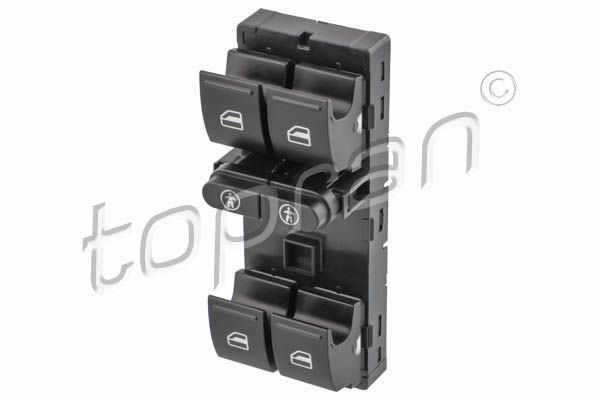 Volkswagen Touareg Cam Açma Anahtarı Dörtlü Topran 118018755 OEM 7L6959857E