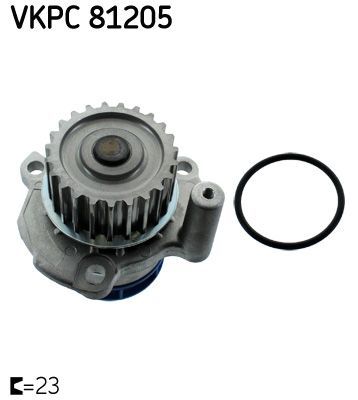 AUDI A4 Devirdaim SKF - VKPC81205 - OEM 06F121011 - 2,0TFSI BW PY VKPC 81205