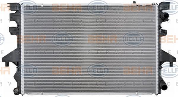 Volkswagen Transporter T5 Radyatör Su Brz Behr 8MK376719-161 OEM 7H0121253J