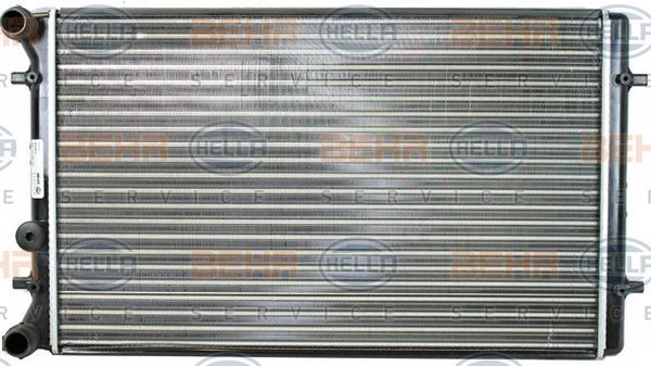 Volkswagen Bora Radyatör Su Behr 8MK376888-784 OEM 1J0121253M
