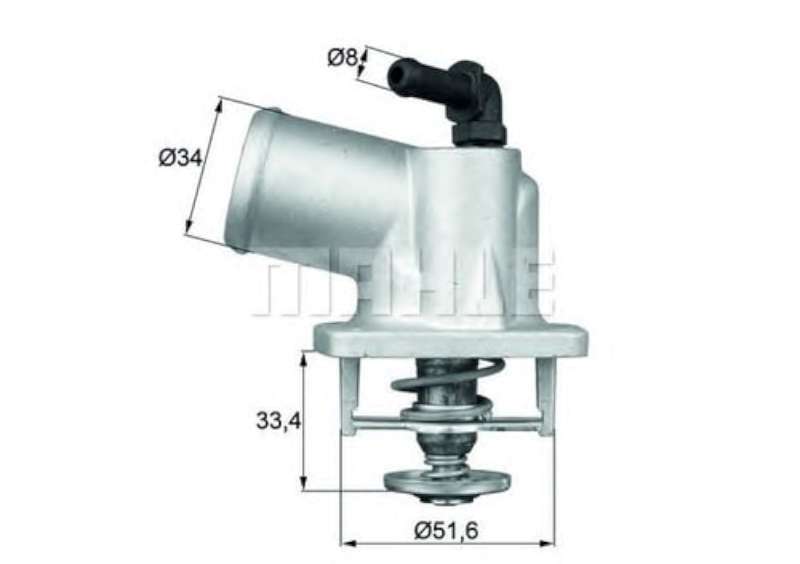 Opel Vectra C Meriva A Termostat 92c Behr TT TI5492D OEM 1338331
