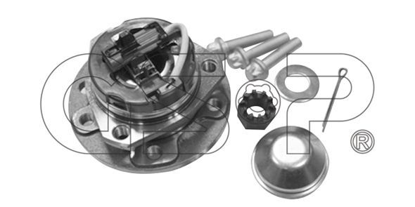 OPEL Astra G Aks Rulmanı Poryalı Ön 5 Bijon GSP - 9333029K - OEM 1603211 - X14ZE-X16XE-Z14XE-Z16XE