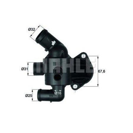 Volkswagen Polo VI Termostat 92c Behr TT TI1592 OEM 03L121111R