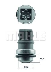 Volkswagen Transporter T5 Termostat 87c Behr TT TI21287D OEM 070121114