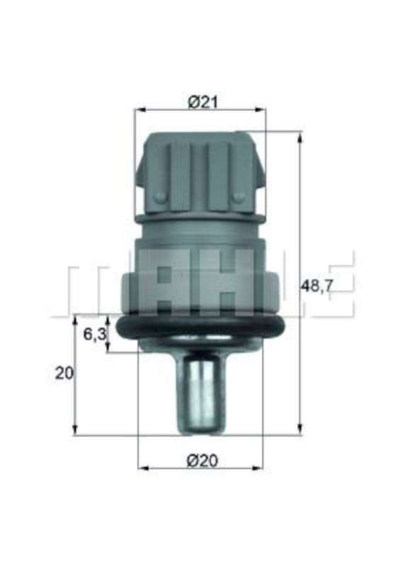 Volkswagen Bora Müşür Hararet Behr TT TSE1D OEM 078919501B