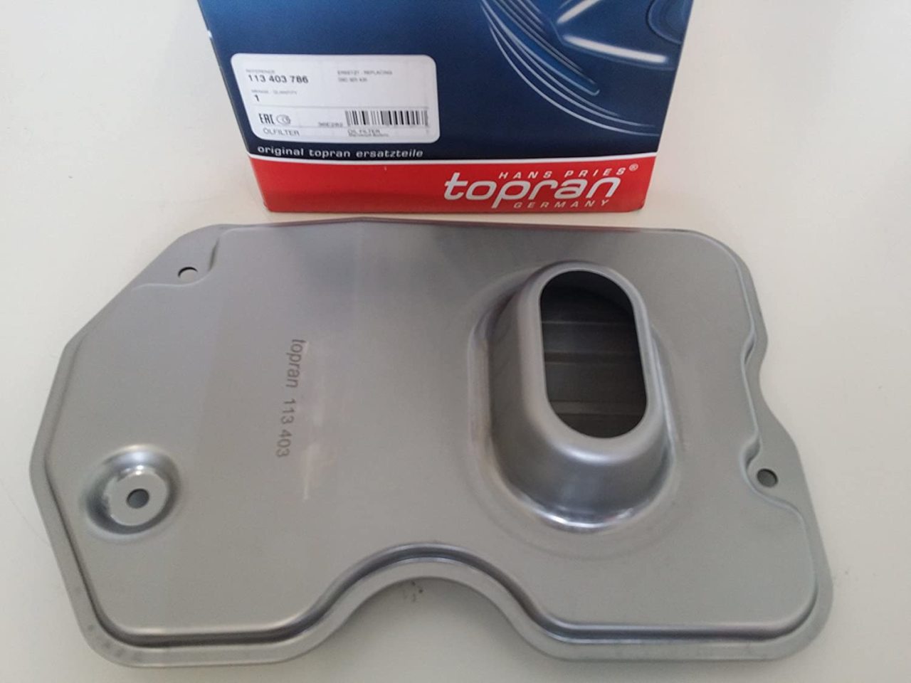 Audi Q7 Şanzıman Yağ Filtresi Otomatik Topran 113403786 OEM 09D325435